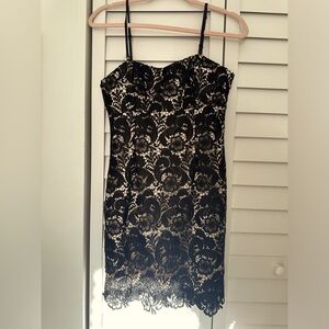 Lace mini dress